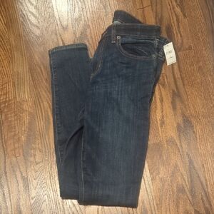GAP Factory Women's Dark Skinny Jeans 4 Long